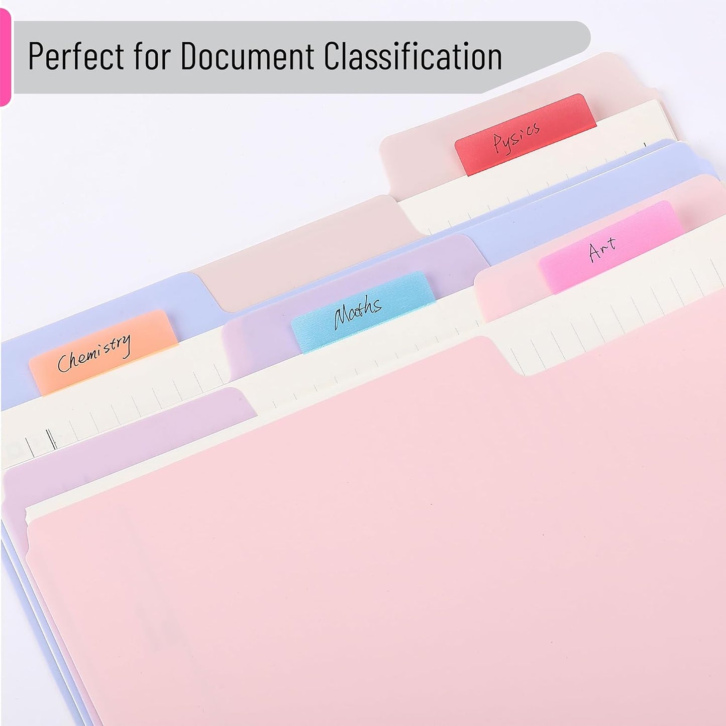 Mr. Pen- Sticky Index Tabs, 500 Pcs, 21 Sets, Colorful Sticky Tabs for Notebooks, Page Markers, Page Tabs for Binders, Page Tabs Sticky Tabs for Books, Notebook Tabs, Book Sticky Tabs for Notebooks