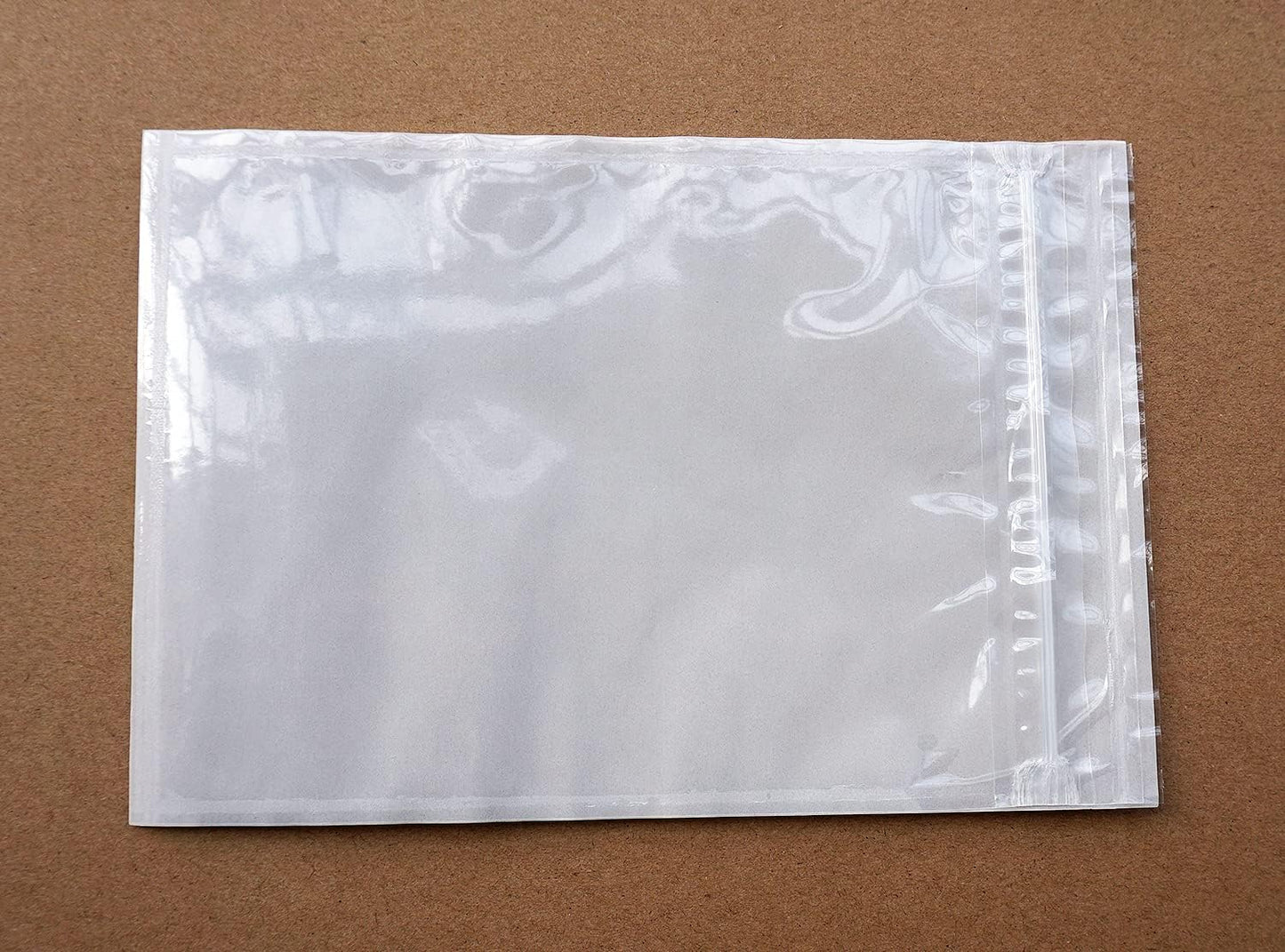 Premium 6.7'' x 10'' Resealable Adhesive Shipping Label/documents Pouches (50 Pack)