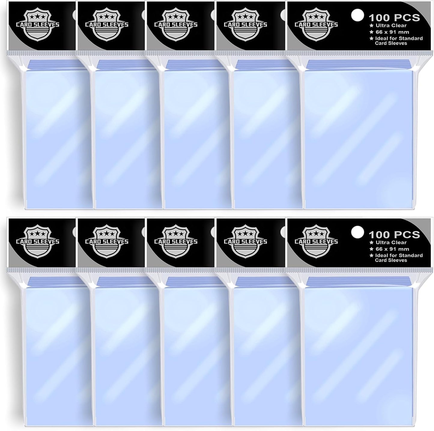 1000PS Penny Trading Card Sleeves for Board Game,Standard Size 66 * 91mm,Hold Perfect for Baseball,Football,Magic,Yugioh Card Sleeves