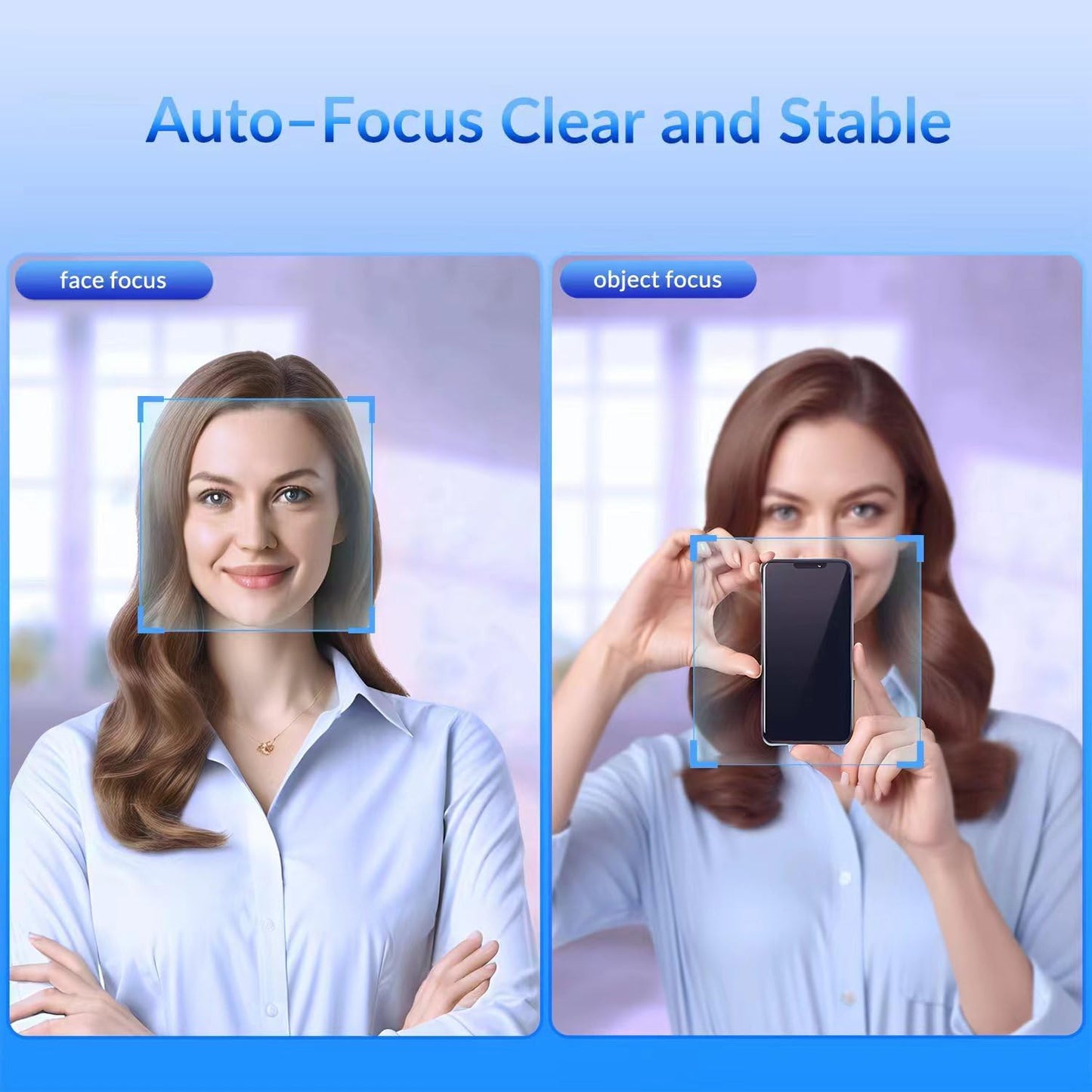 4K Webcam for PC with Sony Sensor, Auto Focus & Privacy Cover, Ultra HD 4K Streaming Camera, 2 Noise-Cancelling Mics, USB Plug & Play, 77° FOV, Web Camera for Zoom, Skype, Teams, Video Calling