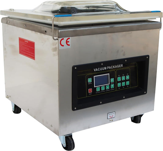 INTSUPERMAI DZ-450 Desktop Single Chamber Vacuum Packaging Machine Deepen Vacuum Champer Desktop Vacuum Sealing Machine Packaging Sealer 110V