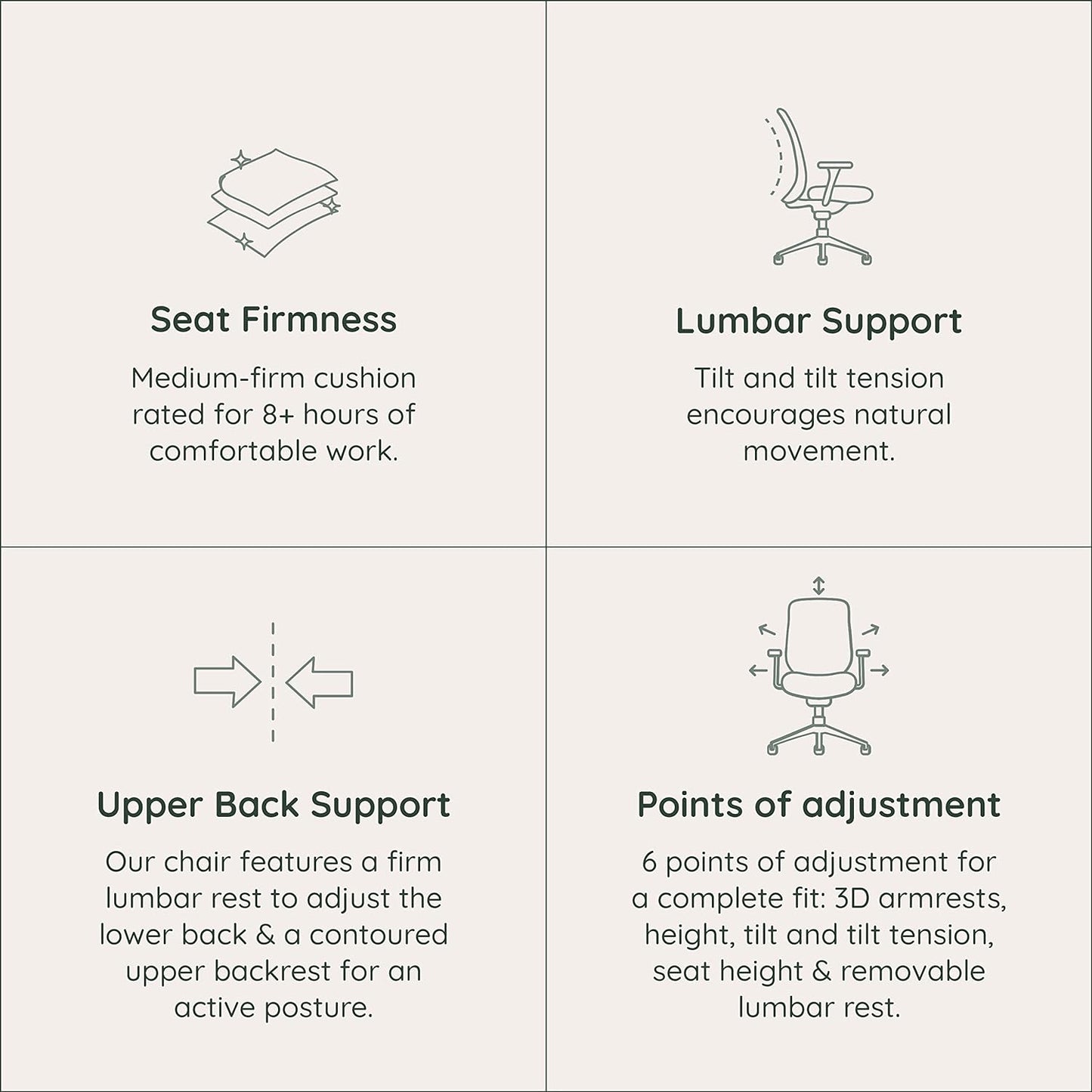 Branch Verve Chair - High Performance Executive Office Chair with Contoured Seat Back and Adjustable Lumbar Rest - High Density Foam Cushion with Aluminum Base - Up to 275 lbs - Cobalt