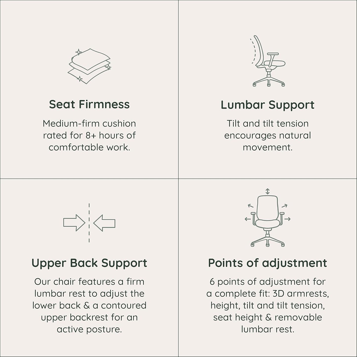 Branch Verve Chair - High Performance Executive Office Chair with Contoured Seat Back and Adjustable Lumbar Rest - High Density Foam Cushion with Aluminum Base - Up to 275 lbs - Coral