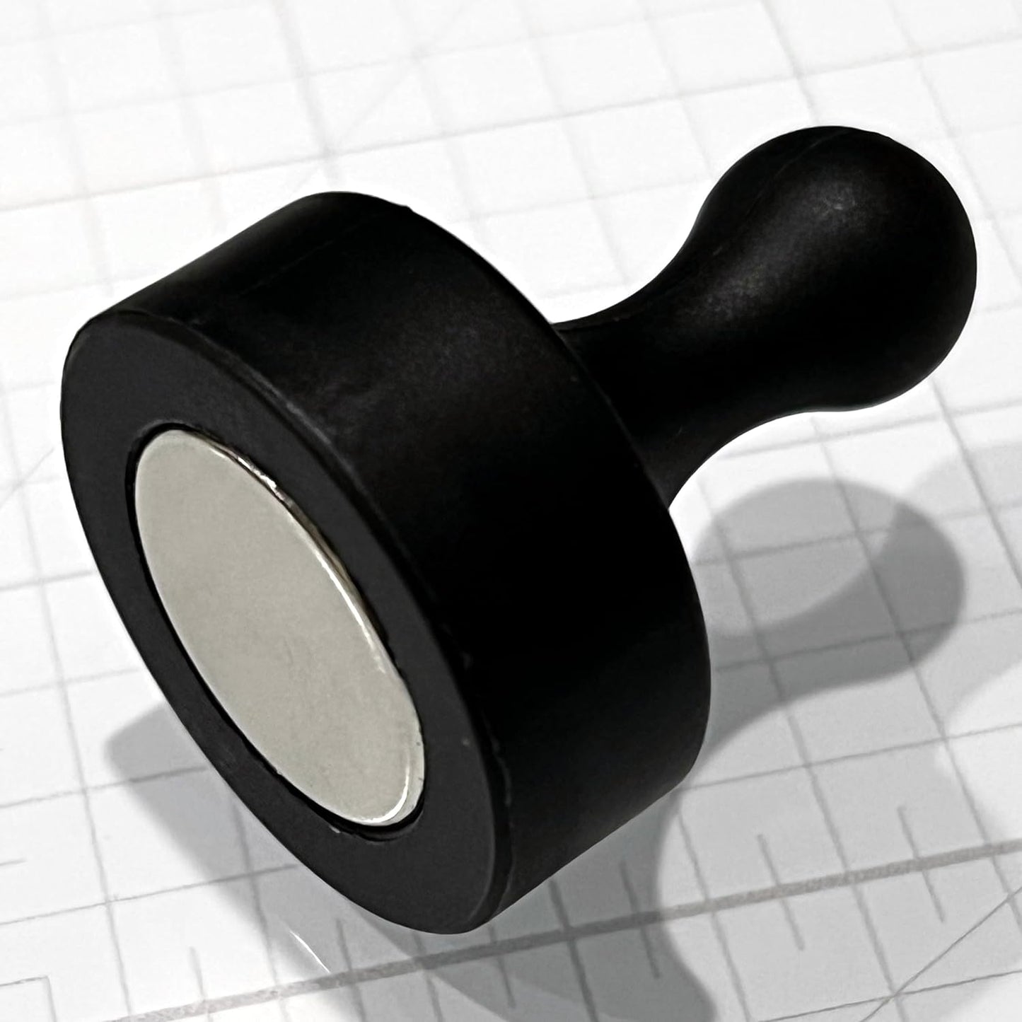 GLASSBOARD STUDIO Powerful Neodymium Magnets, Pawn-Shaped - Strong Fridge/Refrigerator and Whiteboard Magnet, Ideal for Office, Kitchen, Crafts - Rare Earth, Heavy Duty (3, Citrus Green)