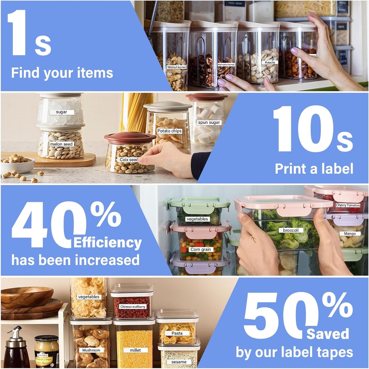 16 Pack M-K231 M Tape 12mm Compatible with M-K231s Brother Label Tape Black on White 0.47 Inch for P Touch PT-M95 PT95 PT65 PT-65 PT70 PT85 PT90 Label Maker Tape Refill