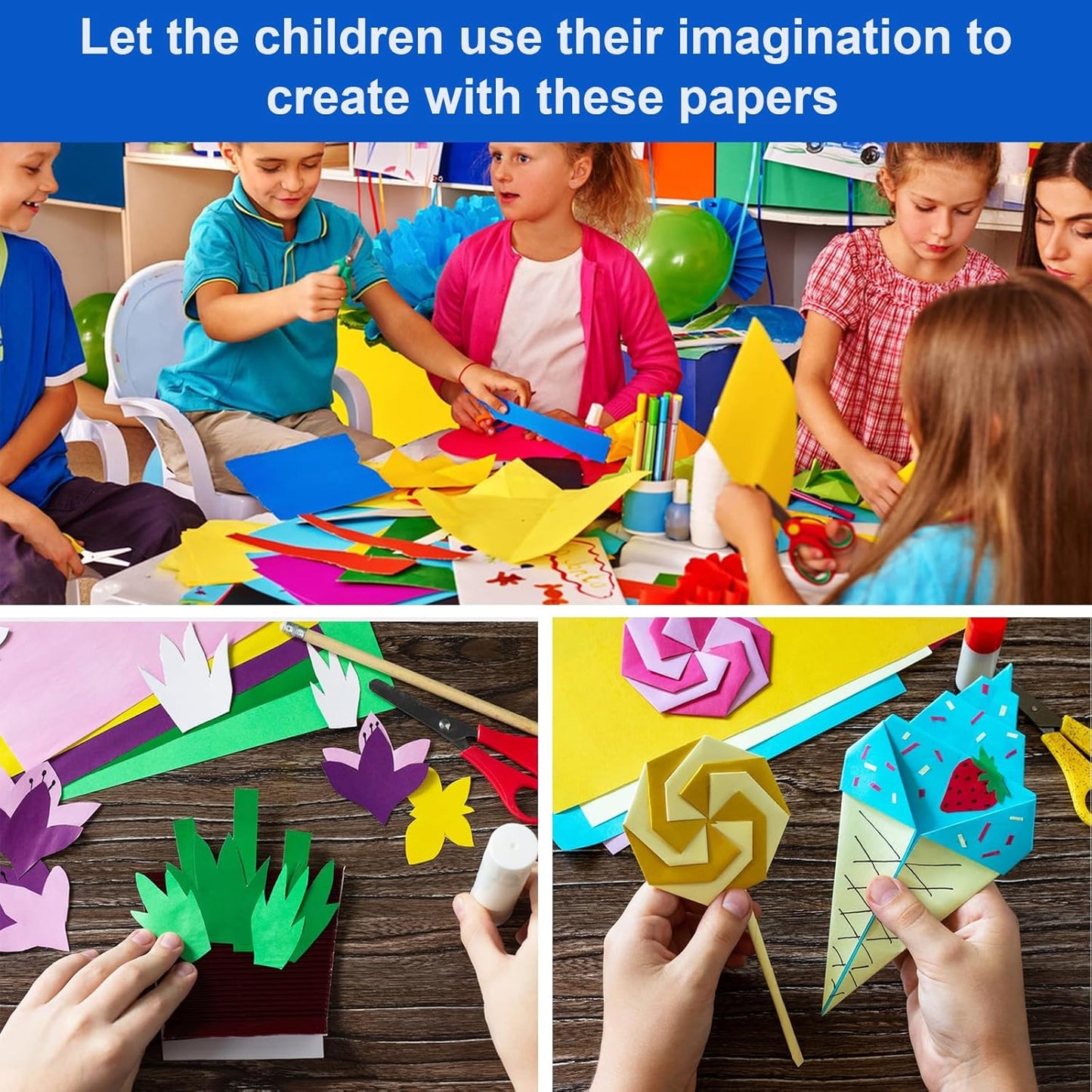 10 Pcs Poster Board Colorful Paper 12x18, ROOKEA Vision Boards Bulk Blank Graphic Display Posterboard Card Paper for Kids School Classroom Arts Craft Projects Drawing Scrapbooking