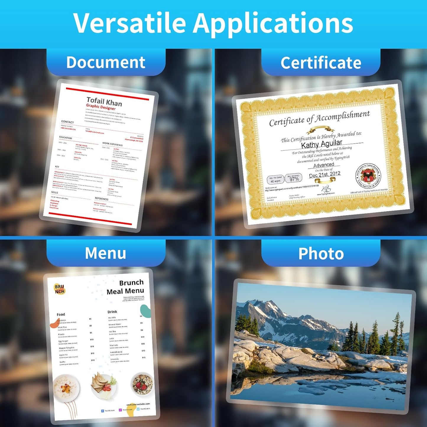 Clear Thermal Laminating Pouches – 9 x 11.5 Inch, 3 mil Thick (500 Pack) – Professional-Grade Lamination Sheets for Documents, Photos & Crafts – Fits 8.5 x 11 Letter Size Paper - [3mil 500 Packs]