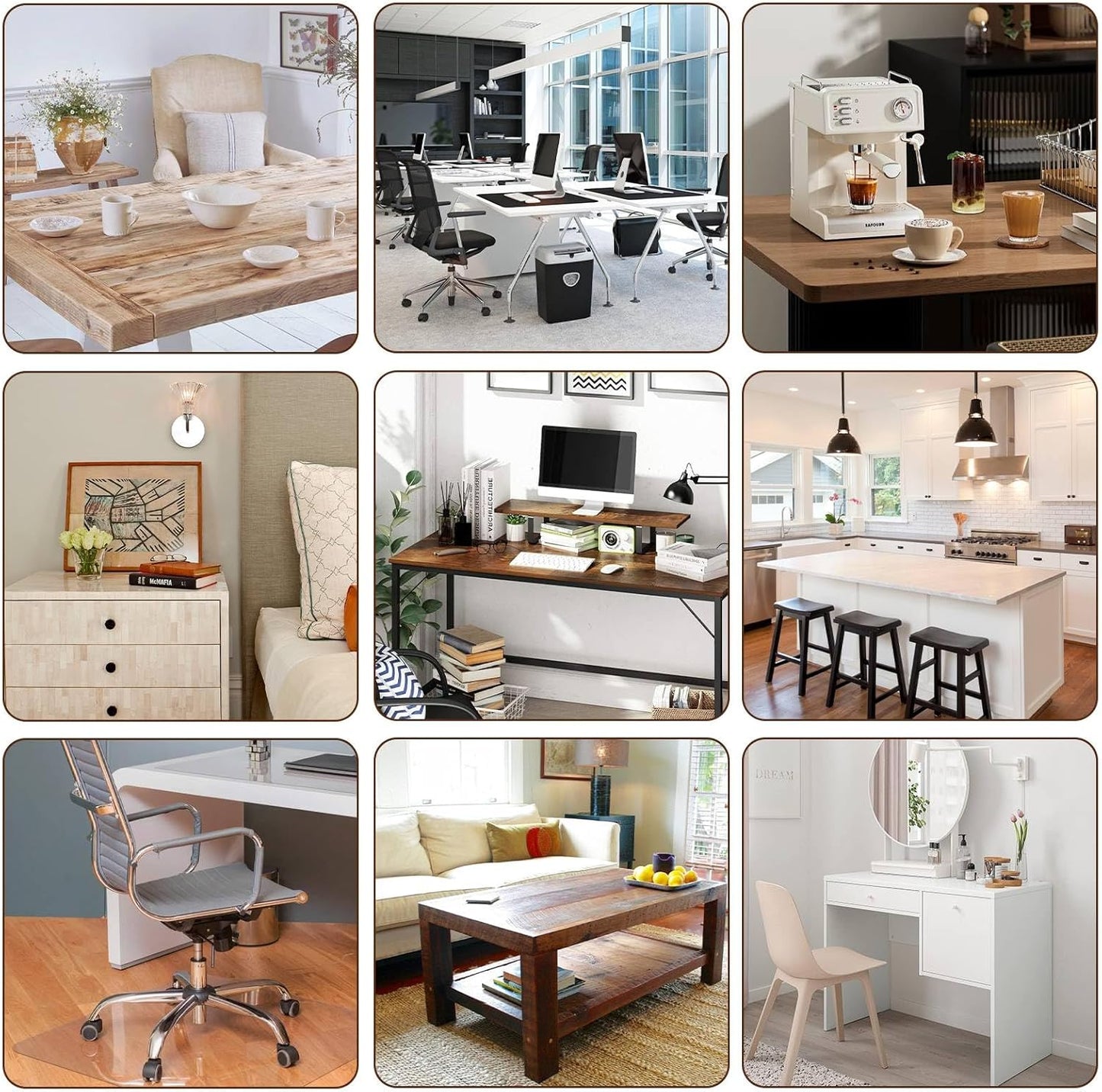 Clear Table Cover Protector, 16 x 84 Inch Clear Desk Mat, 1.5mm Thick Plastic Table Cover, Transparent Desk Cover, Desk Protector Mat for Desktop, Writing Desk