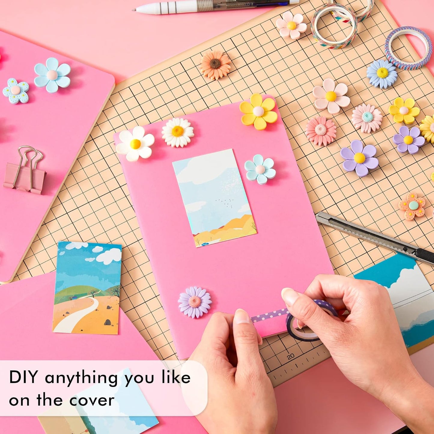 8 Pack Soft Cover Journal Bulk, Feela Notebooks College Ruled for Work, Lined Travel Journal for Women Men, Note Taking Notebook School Supplies Business Writing, 8.2” x 5.5”, A5, Berry