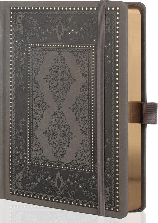 TIEFOSSI Bullet Dot Journals for Women Men, Dot Journals for Writing Women, 160gsm Thick Paper, 190 Numbered Pages, for Planner Organization