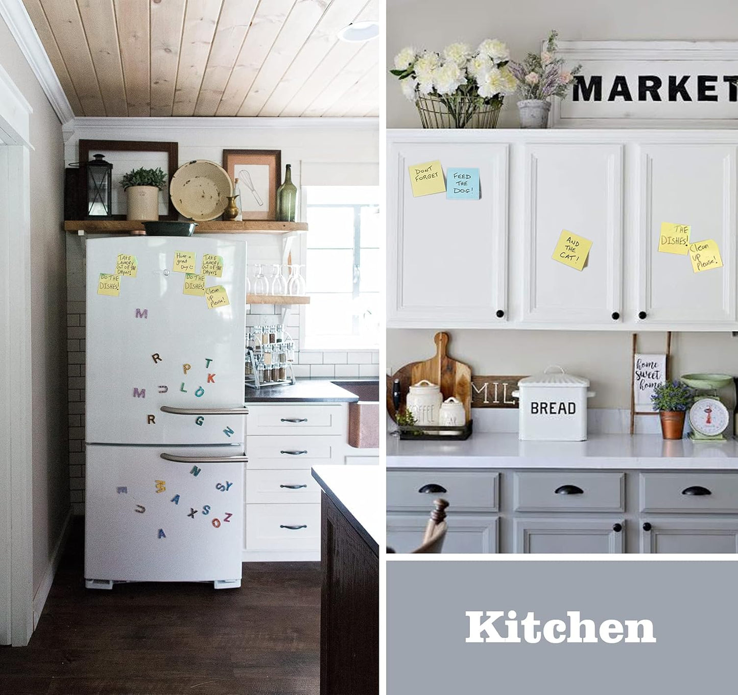 (24 Pads) Sticky Notes 3 x 3in,2400 pcs Yellow Self-Stick Notes,100 Sheets/Pad Bright Colors Post Pads,Super Sticky Pads Easy to Post Recyclable for Office,Shool,Home,Notebook,Meeting,Clean Removal