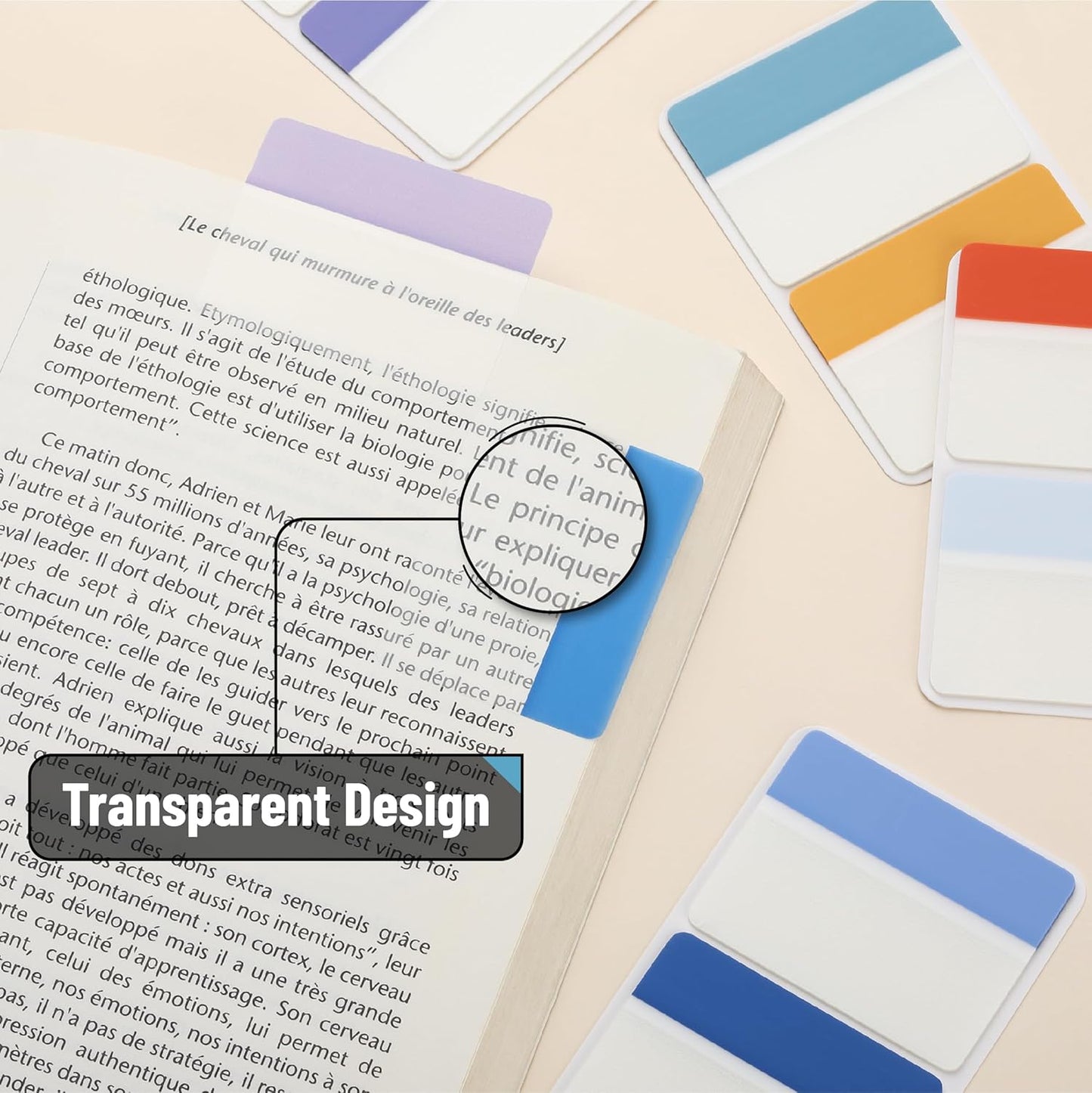 Mr. Pen- Sticky Index Tabs, 500 Pcs, 21 Sets, Colorful Sticky Tabs for Notebooks, Page Markers, Page Tabs for Binders, Page Tabs Sticky Tabs for Books, Notebook Tabs, Book Sticky Tabs for Notebooks