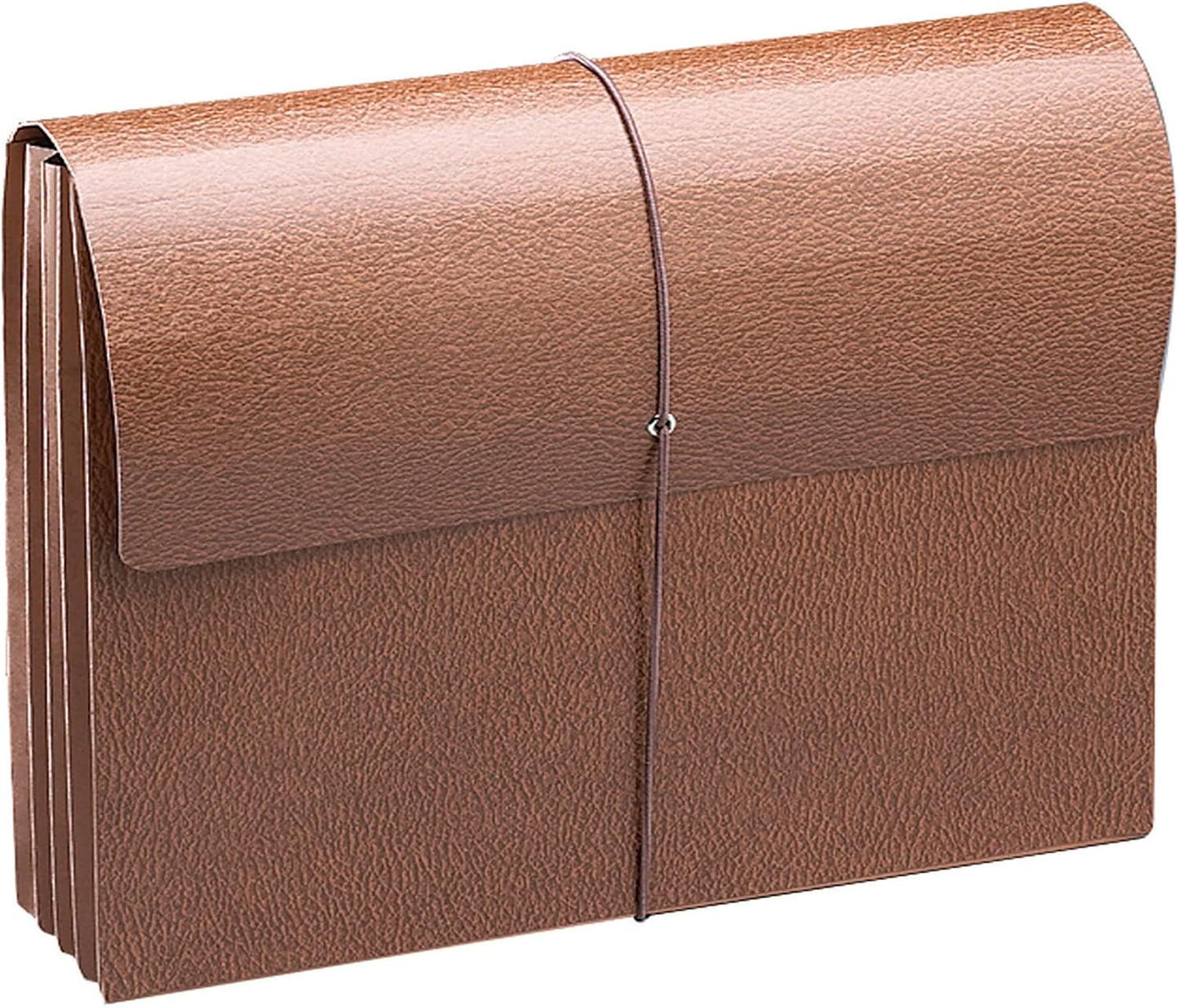 Smead Classic Expanding File Wallet with Flap and Cord Closure, 3-1/2" Expansion, Legal Size, Redrope, 10 per Box (71356)