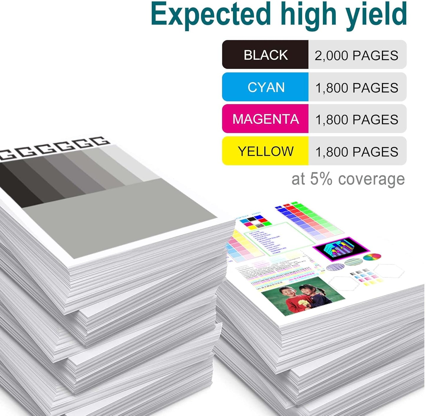 210A Toner Cartridge 4 Pack Replacement for HP 210A Works with HP Color Laser Pro MFP 4301fdw 4301fdn Pro 4201dw 4201dn Printer Ink (Black,Cyan,Yellow,Magenta)