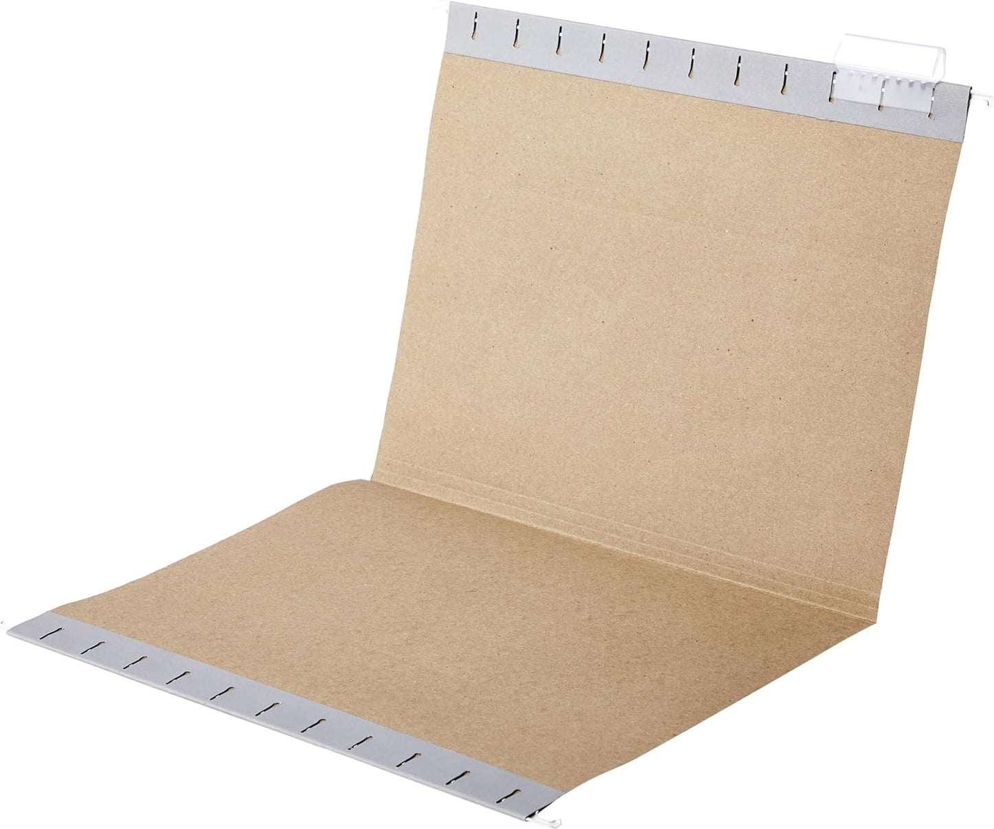 Amazon Basics Hanging File Folders, Letter Size, Gray, 25-Pack