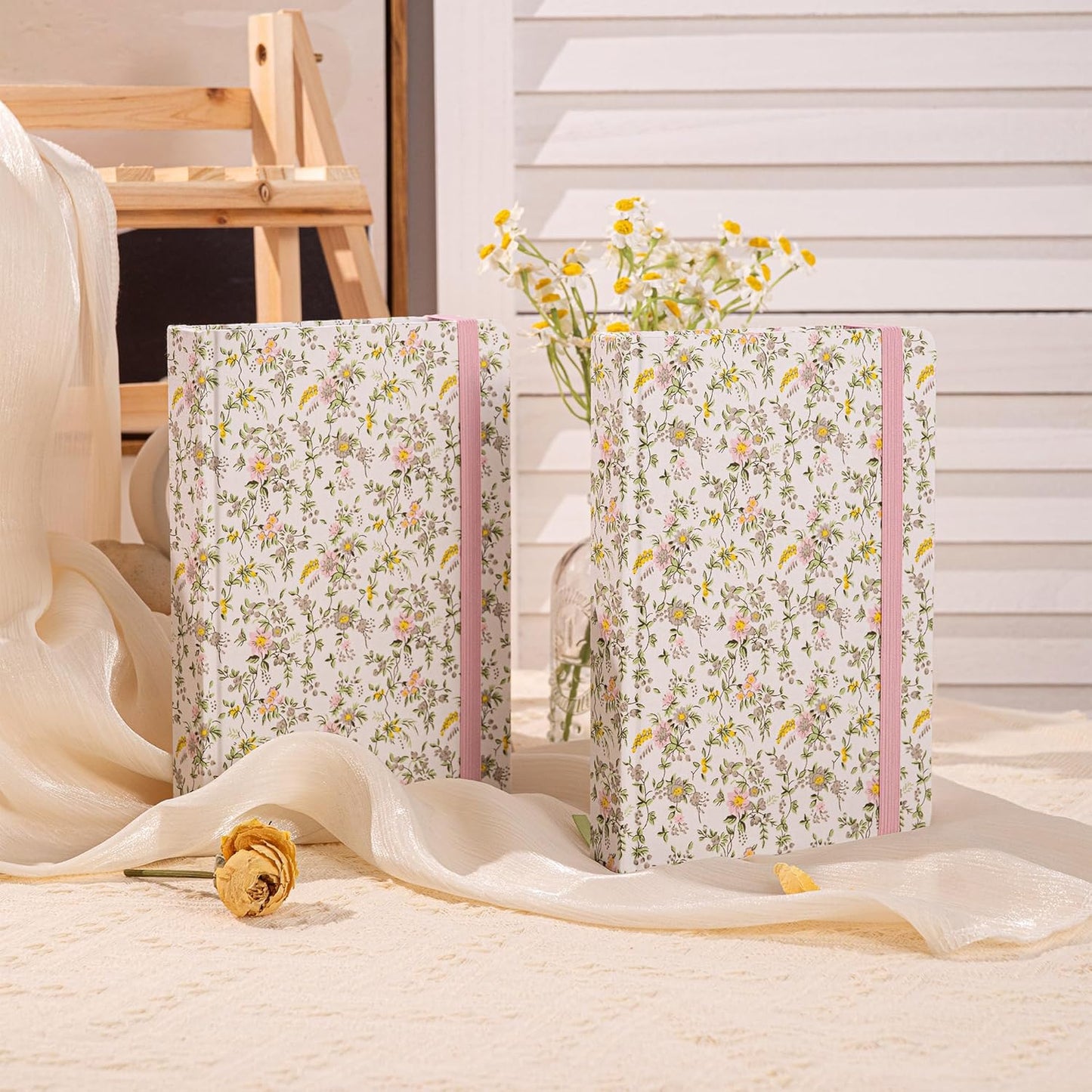 TIEFOSSI Lined Journal Notebook for Women, A5 College Ruled Notebook for Writing, 316 Numbered Pages Thick Paper, Daily Journal, for Work Home School, Note Taking, Business, 8.4 X 5.8 In