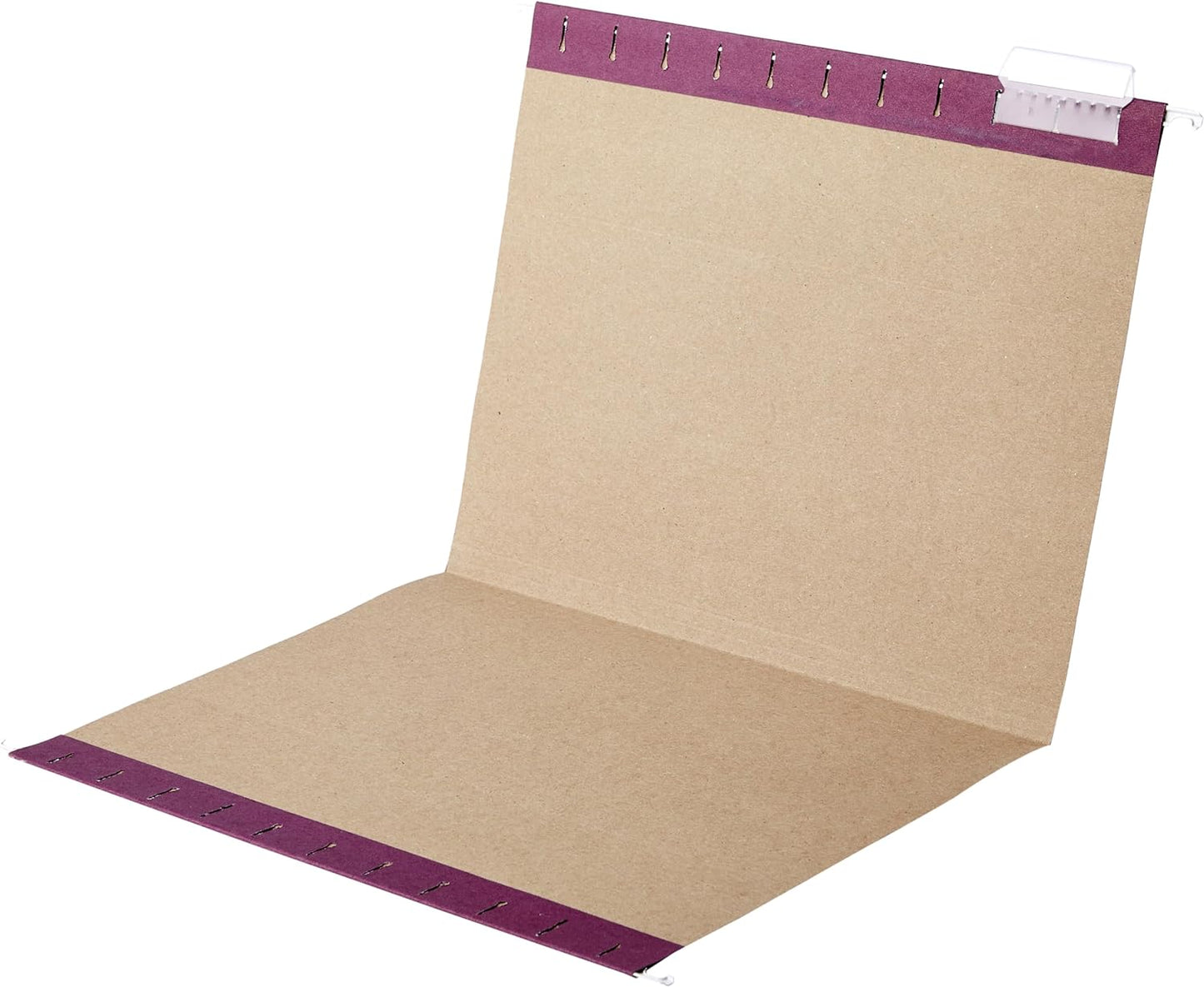 Amazon Basics Hanging File Folders, Sturdy, Letter Size, 25-Pack, Assorted Jewel-tone Colors