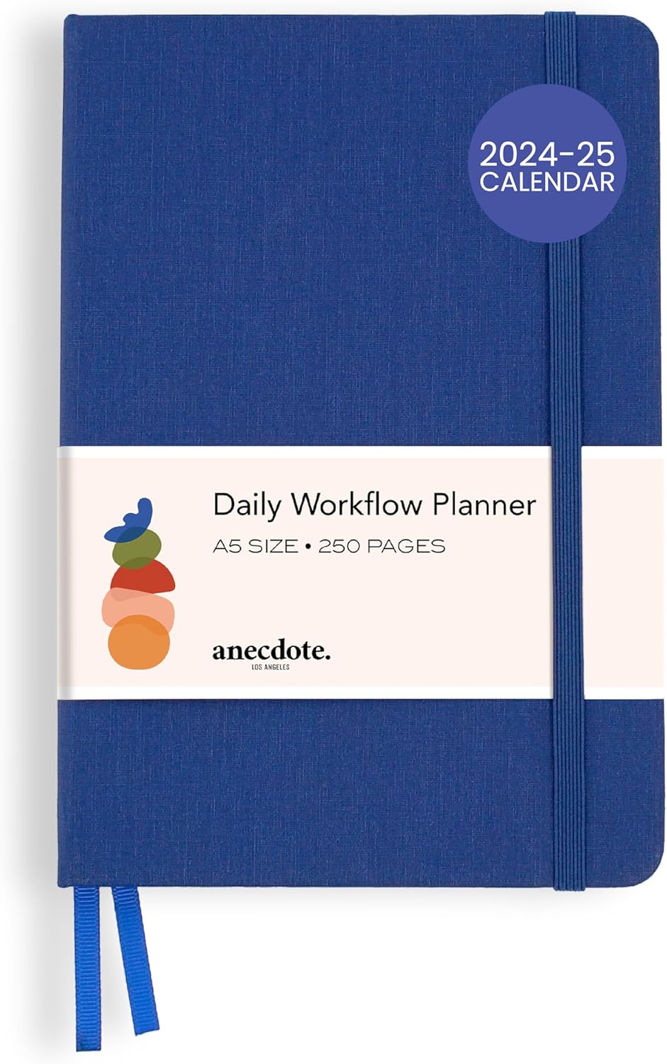 Anecdote 2025-2026 Planner: A Monthly, Weekly & Daily Planner 2025-2026 for Planning Your Success - A5 Size Hardcover Start Anytime and Achieve your Goals - Royal Blue