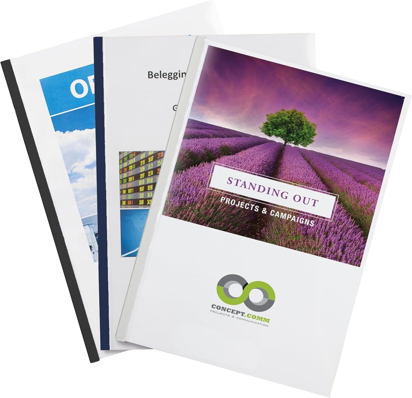 Thermal Binding Clear Covers with Steel Spine –for Thermal Binding Machines – Formerly Unibind – Used in Real Estate, Education and Various Businesses (Aluminum, 80 Sheets Max - 72/Box)