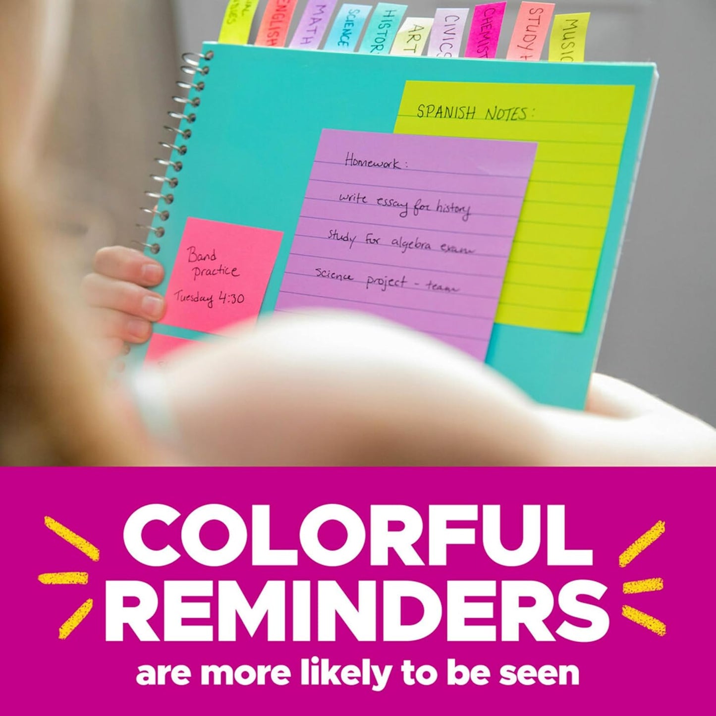 Post-it Notes, 1.5x2 in, 24 Pads, America's #1 Favorite Sticky Notes, Beachside Café Collection, Pastel Colors, Clean Removal, Recyclable