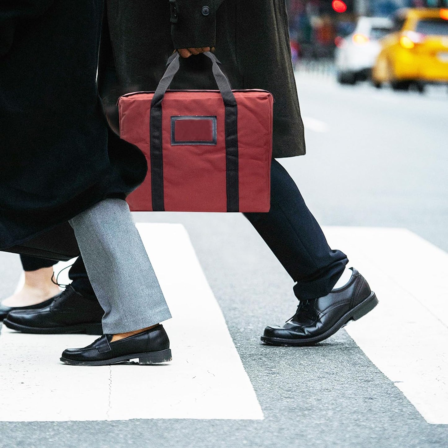 Fire Resistant and Water Repellent Briefcase Document Bag, 18 x 14 x 4 Inch