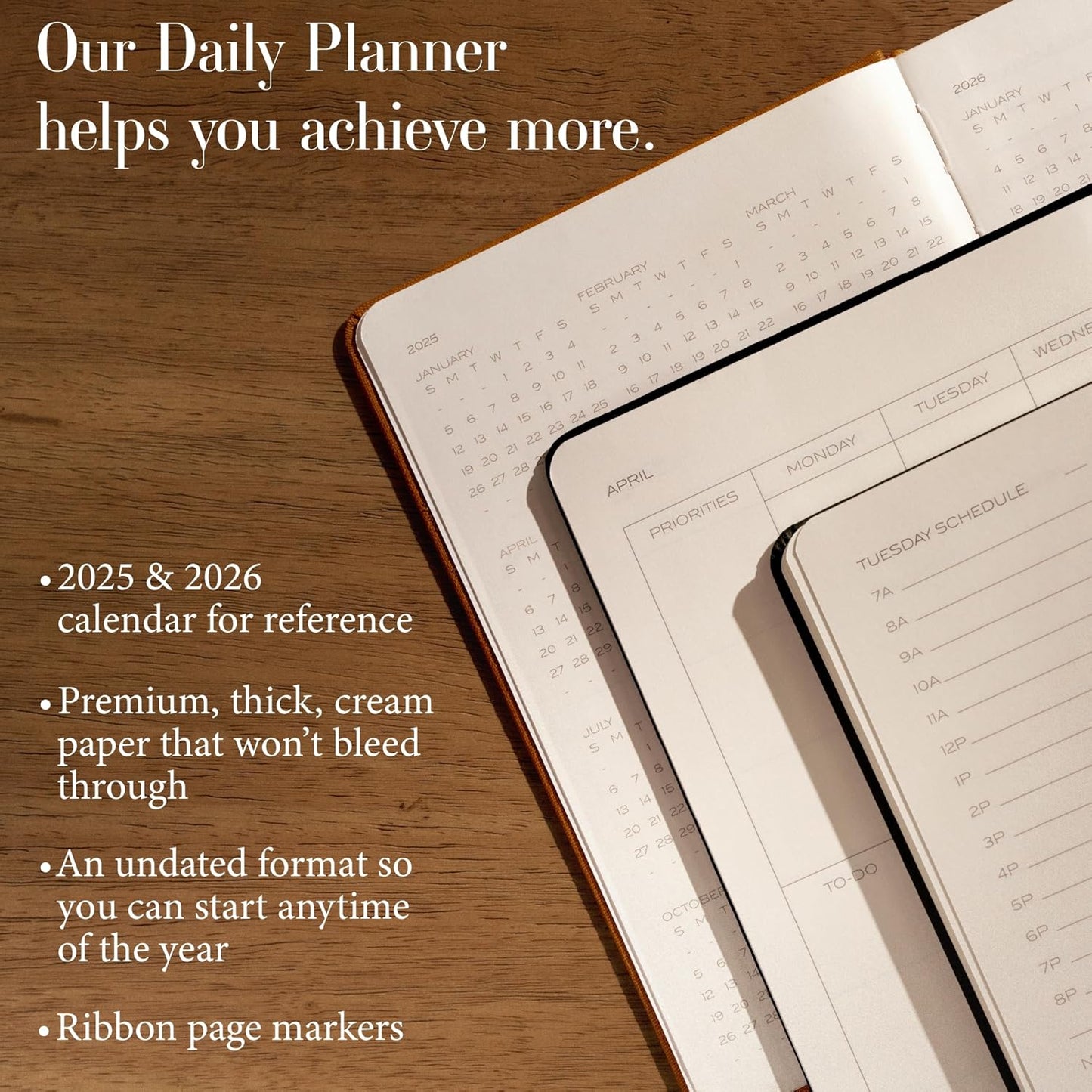 Anecdote 2026 Planner: A Monthly, Weekly & Daily Planner 2026 for Planning Your Success - A5 Size Hardcover Start Anytime and Achieve your Goals - Nutmeg