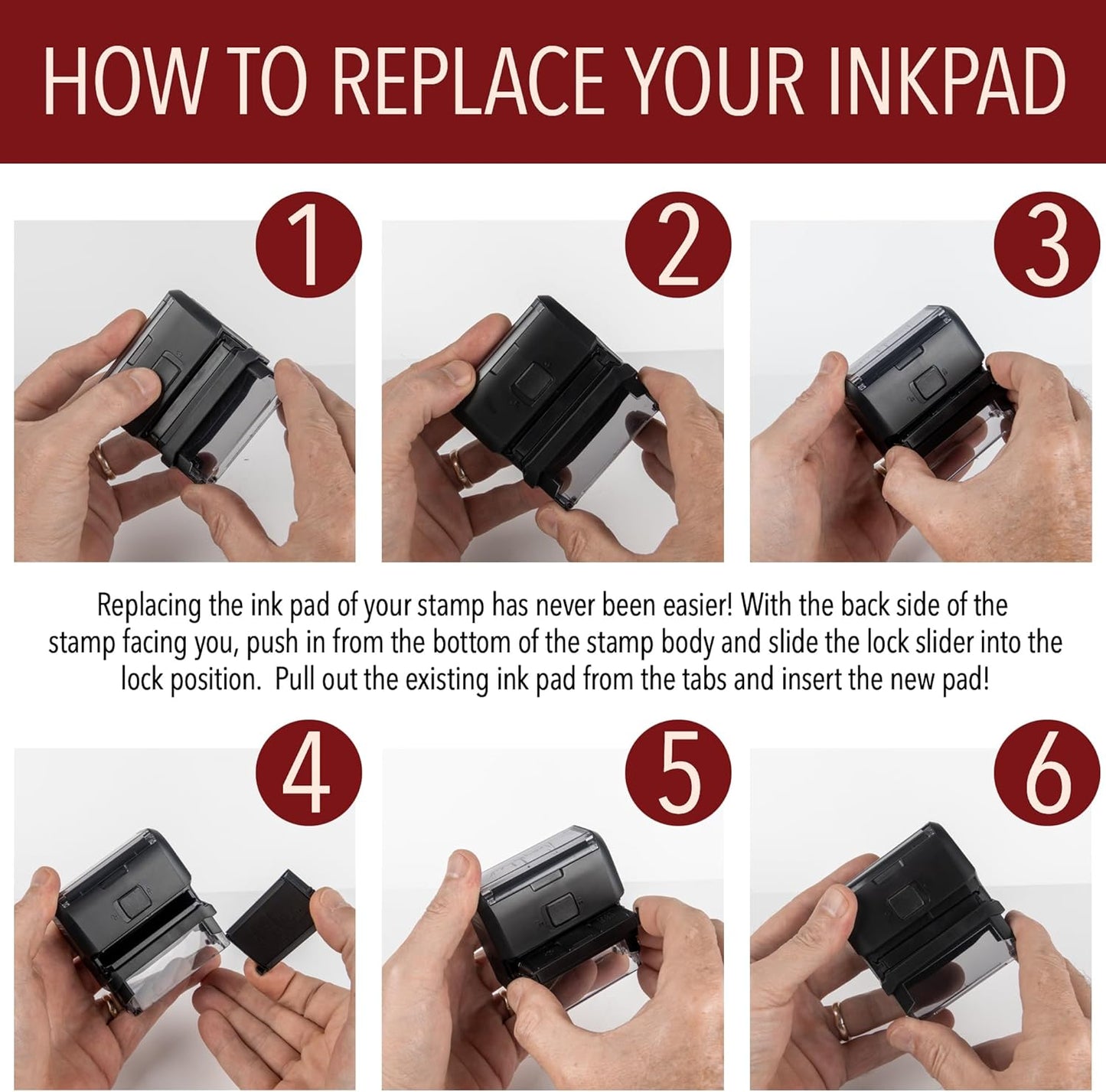 Illinois Rectangular Notary Stamp | Official State Notary Stamp | Official Seals | Meets State Specifications (Illinois, Rectangular Stamp)