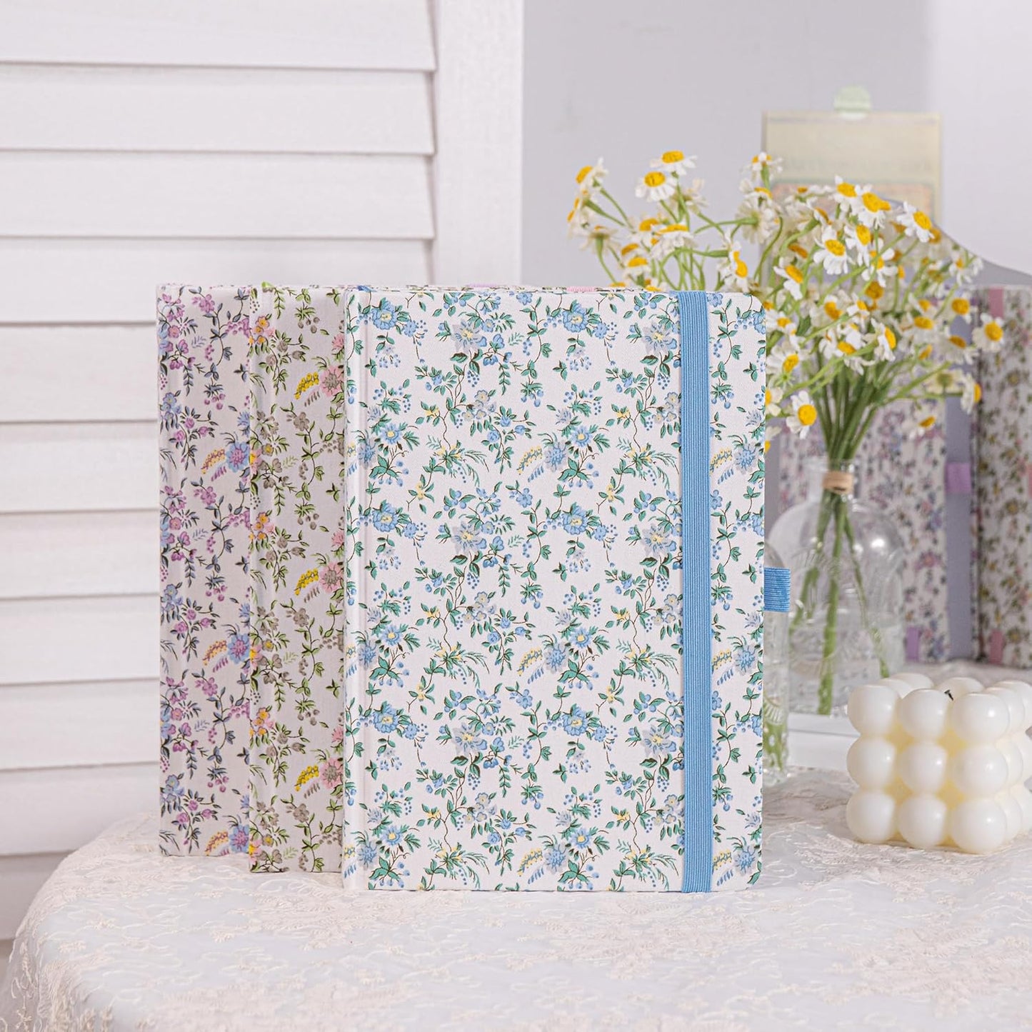 TIEFOSSI Lined Journal Notebook for Women, A5 College Ruled Notebook for Writing, 316 Numbered Pages Thick Paper, Daily Journal, for Work Home School, Note Taking, Business, 8.4 X 5.8 In