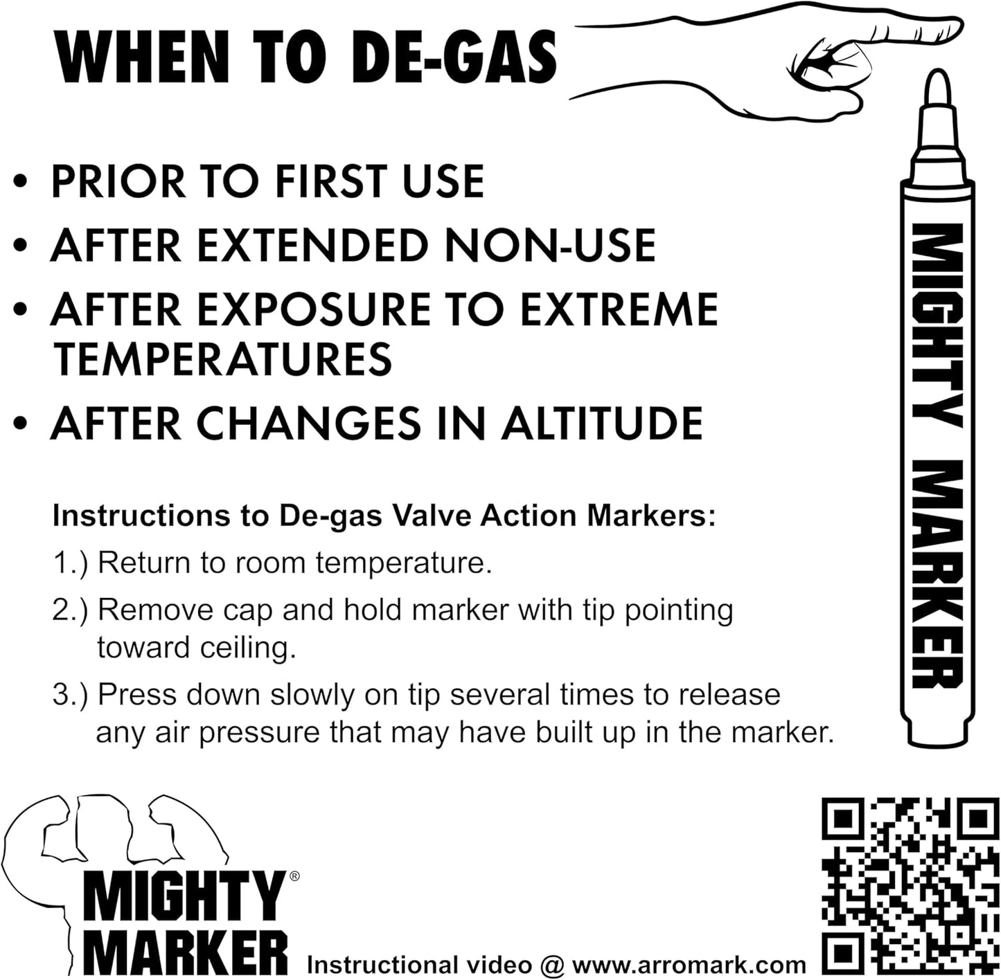FM-46 Auto Body and Glass Super Jumbo Paint Marker, No-Ghost Formula, Water-Resistant, Valve Action, Removable, Water-Based, 30ml Capacity, Made in USA, Red 3 Pack