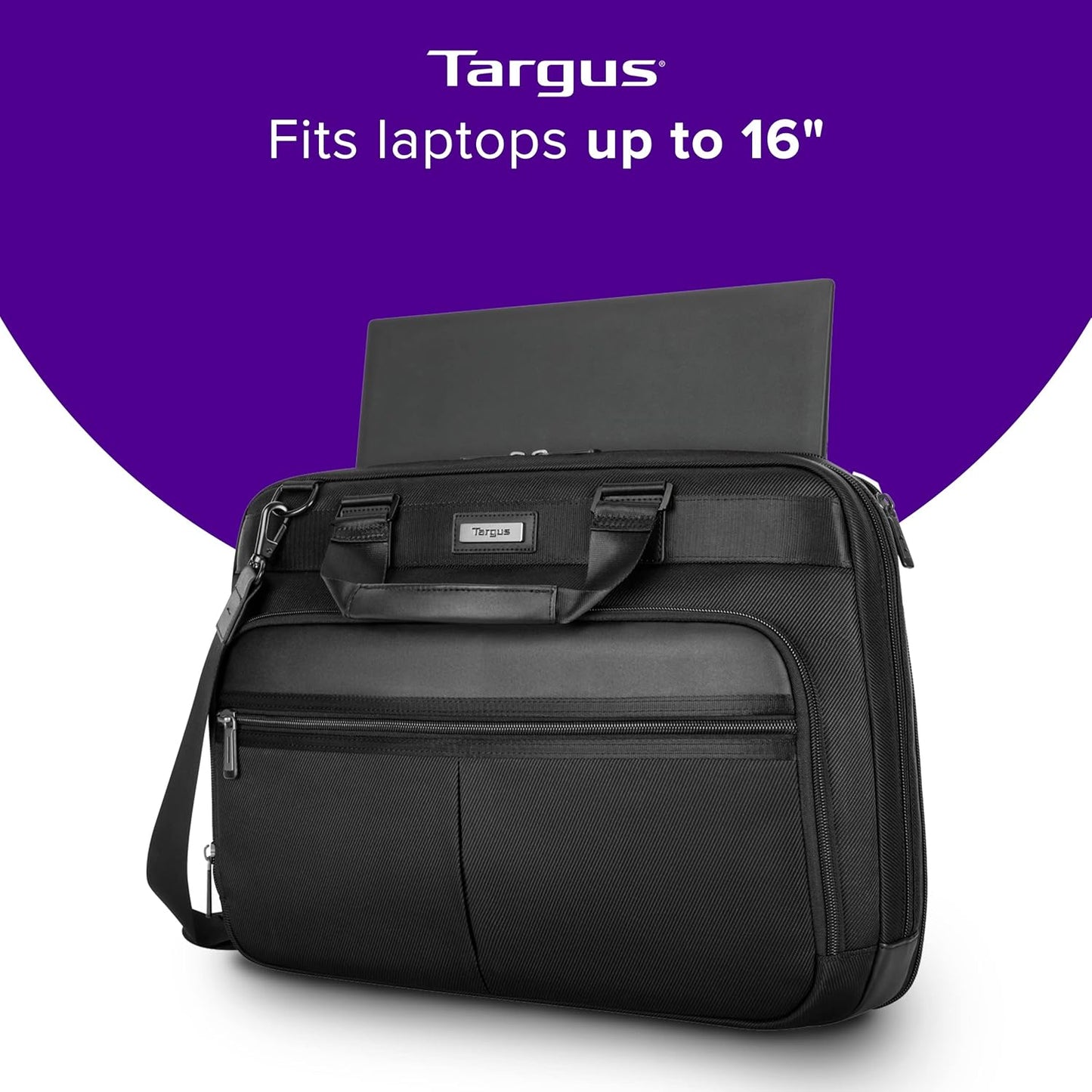 Targus Mobile Elite Checkpoint-Friendly Topload for 15.4-Inch Laptop Bag, Black (TBT045US)