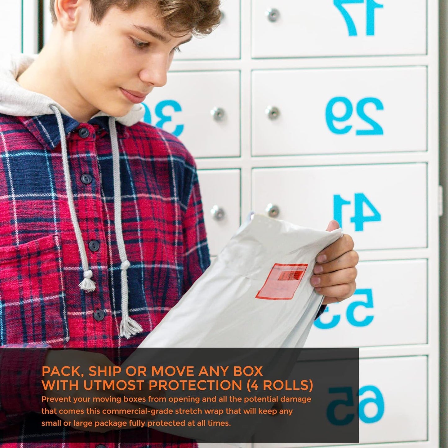 PackageZoom Poly Mailers 9x12 100 Pcs Self-Seal Shipping Envelopes For Businesses, Strong Adhesive Mailing Bags, Tear & Water-Resistant Protective Shipping Bags Light Grey