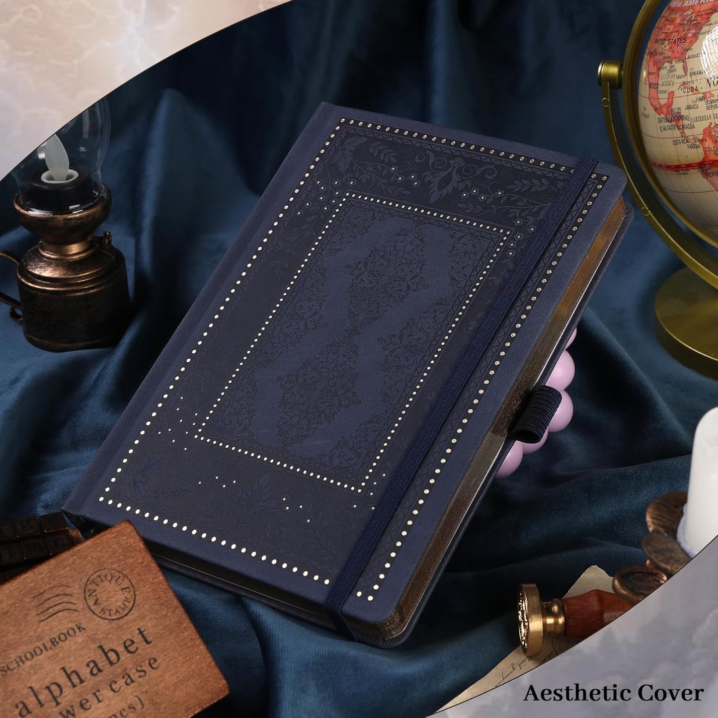 TIEFOSSI Bullet Dot Journals for Women Men, Dot Journals for Writing Women, 160gsm Thick Paper, 190 Numbered Pages, for Planner Organization