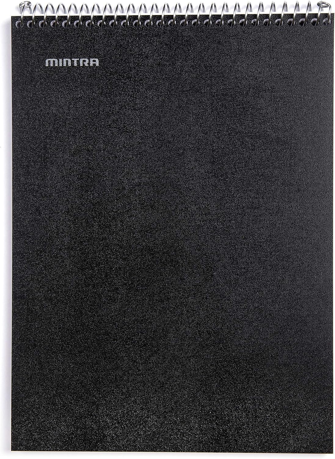 Mintra Office TOP BOUND Durable Spiral Notebooks (Black, Blue, Red, College Ruled 3pk)